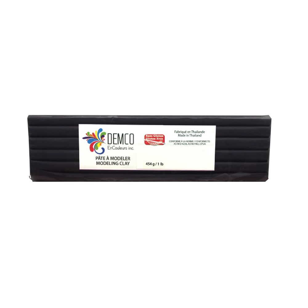 Demco Modeling Clay Black 454g