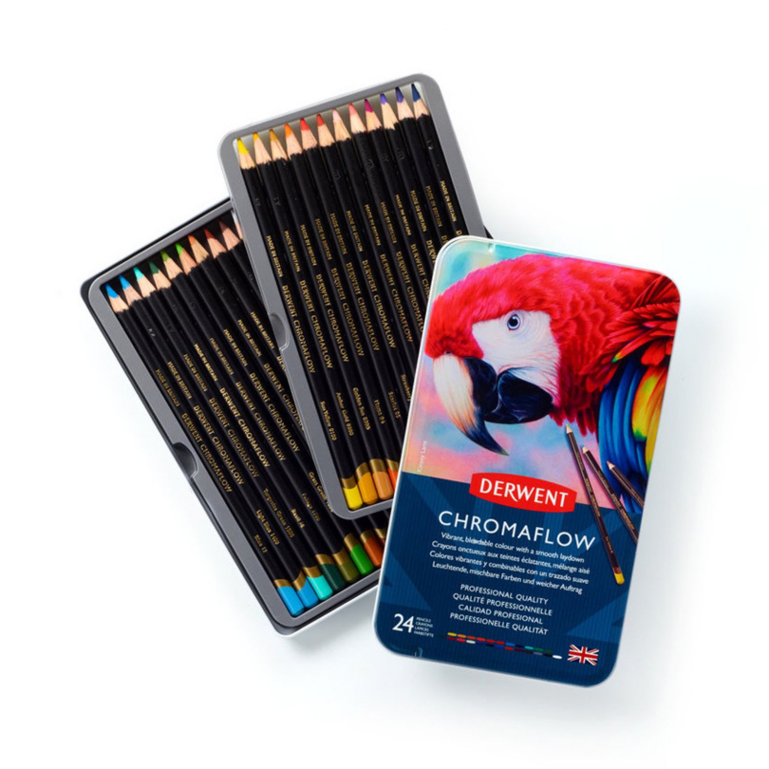 Derwent Chromaflow Coloured Pencil Set of 24