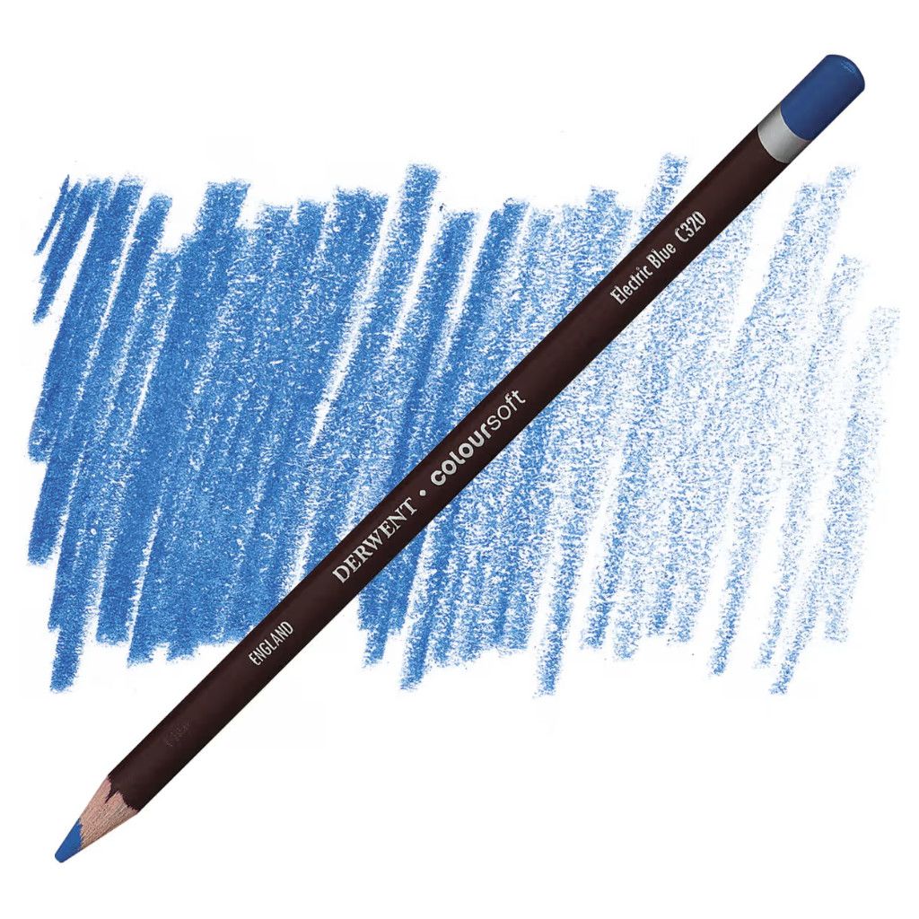 Derwent Coloursoft Pencil Electric Blue C320 *ND*