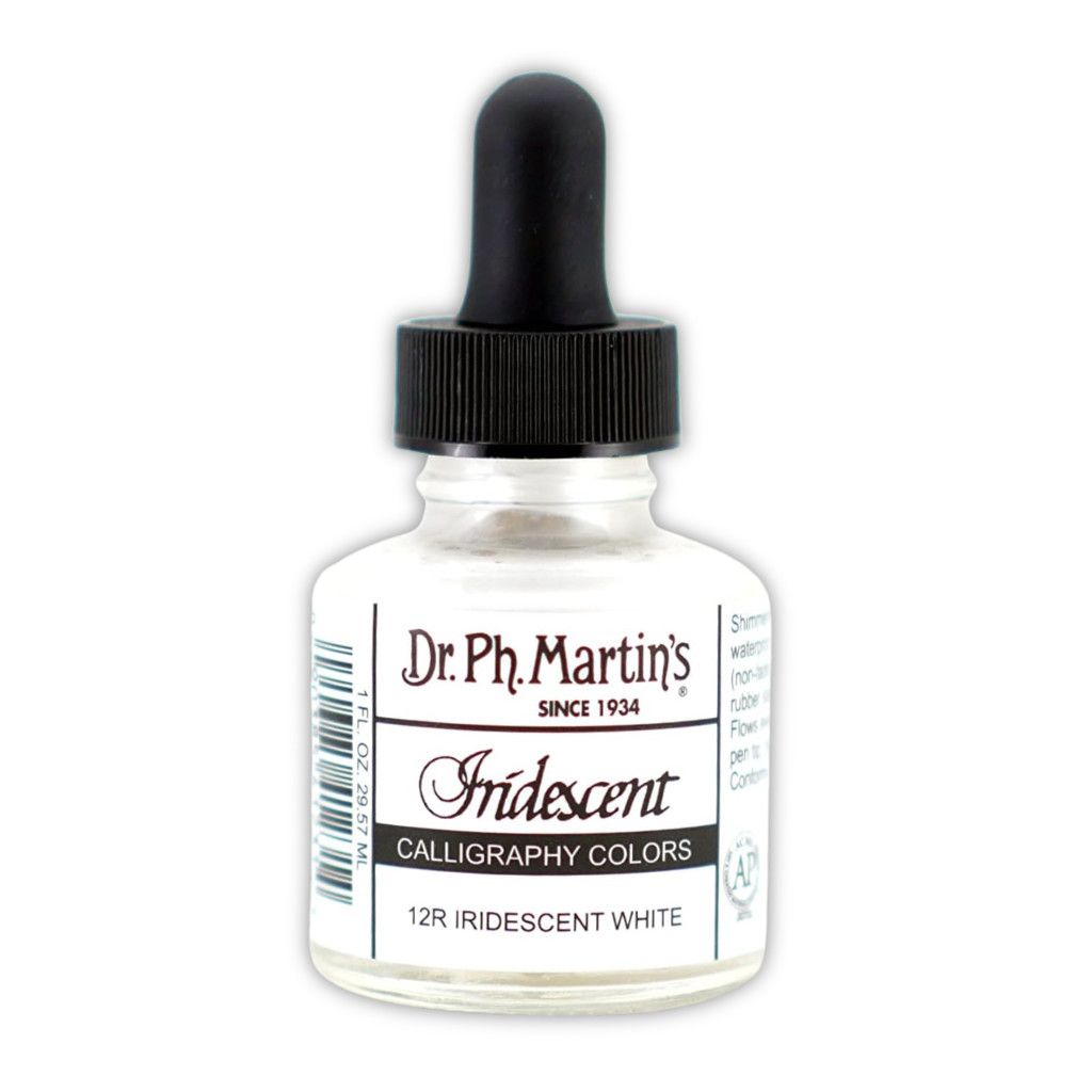 Dr.PH Martin's Iridescent Calligraphy Colours Iridescent White *ND*