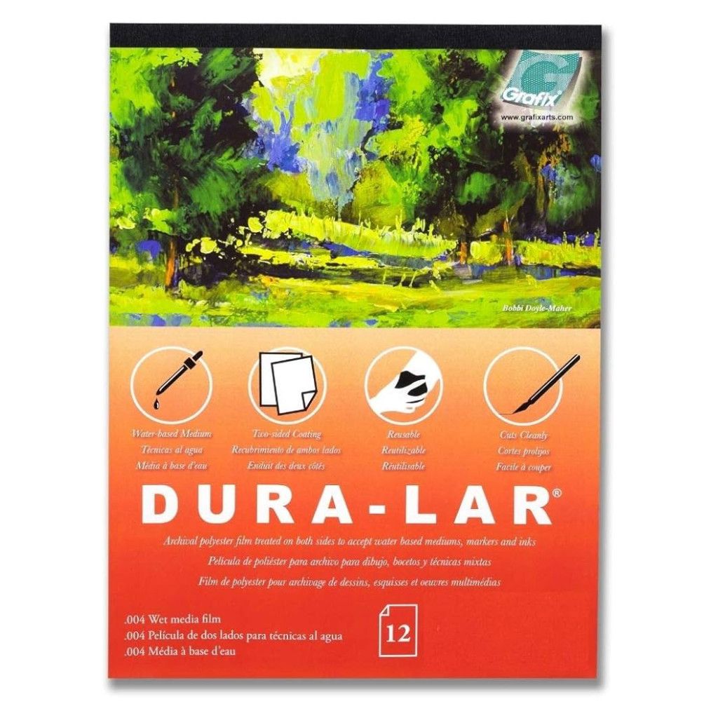 Duralar Pad 9x12 .004 Wet Media Grafix
