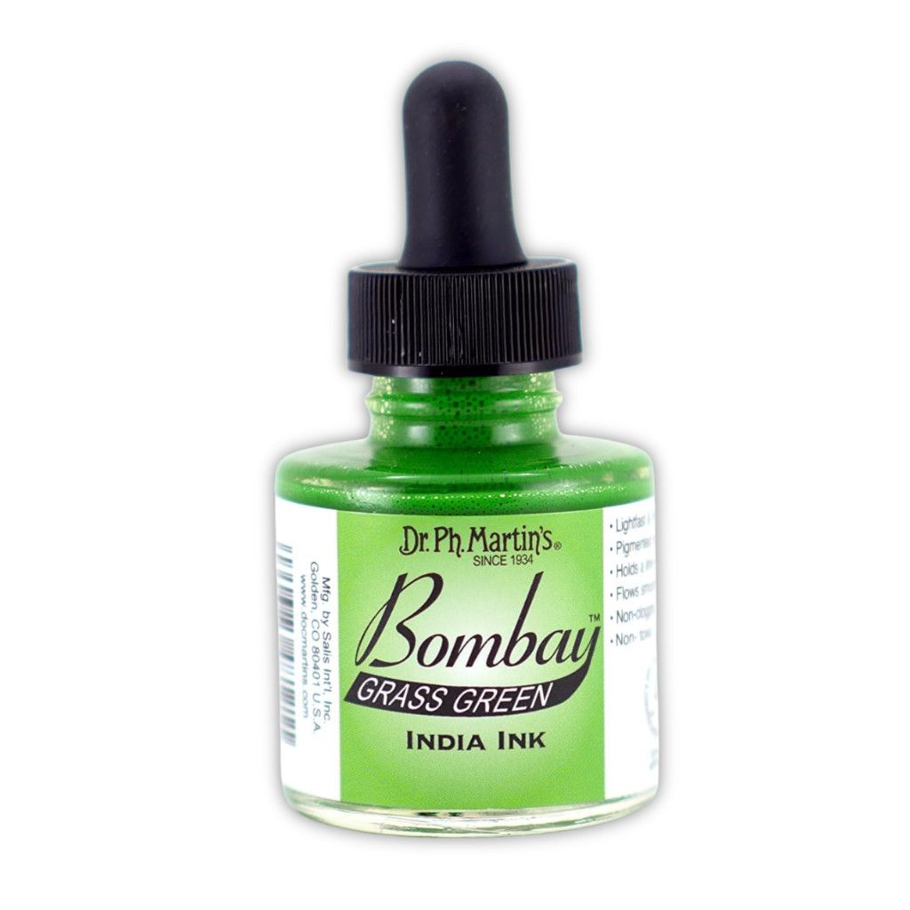 Dr.PH Martin's Bombay Inks Grass Green
