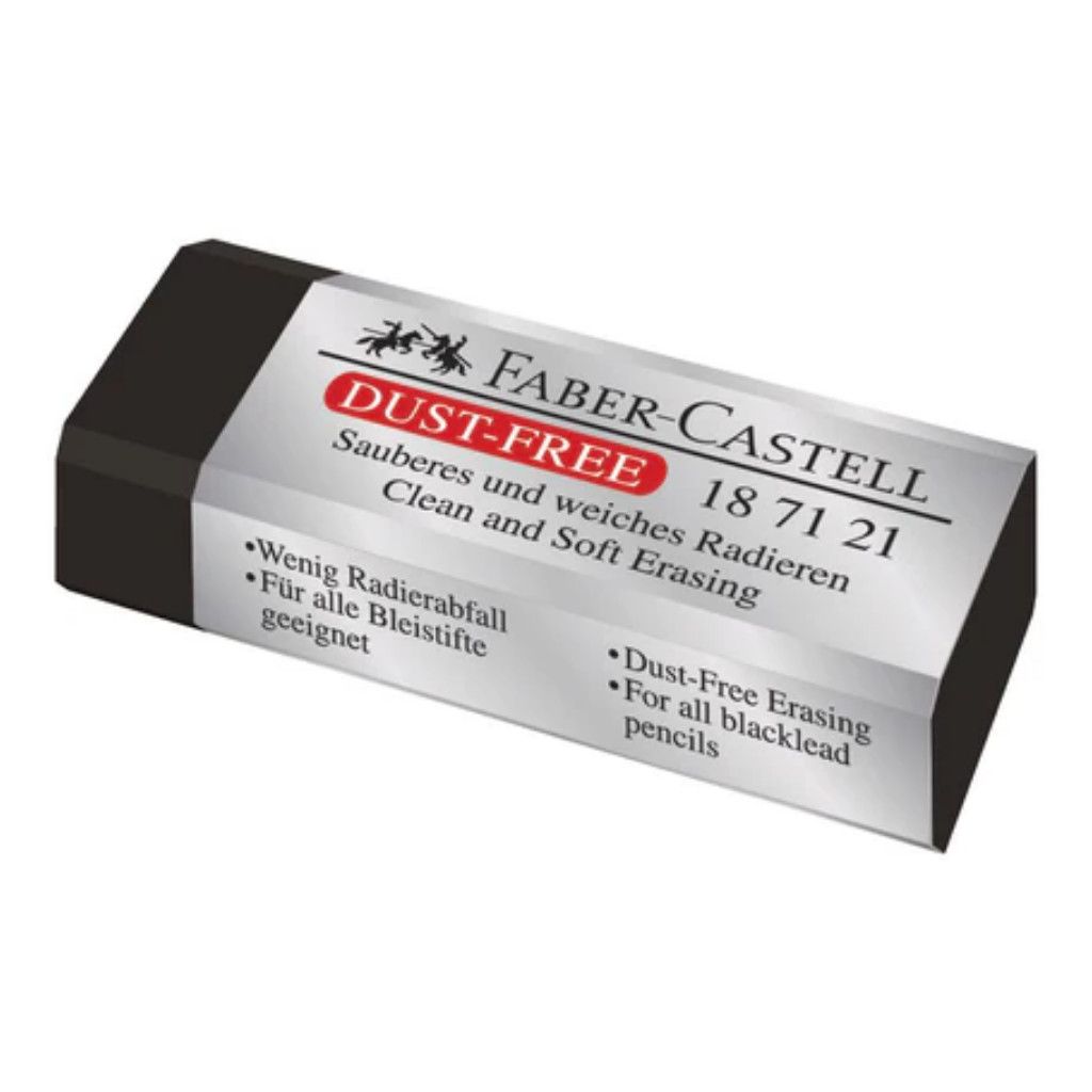 Eraser Faber Castell Dust-Free Black Vinyl