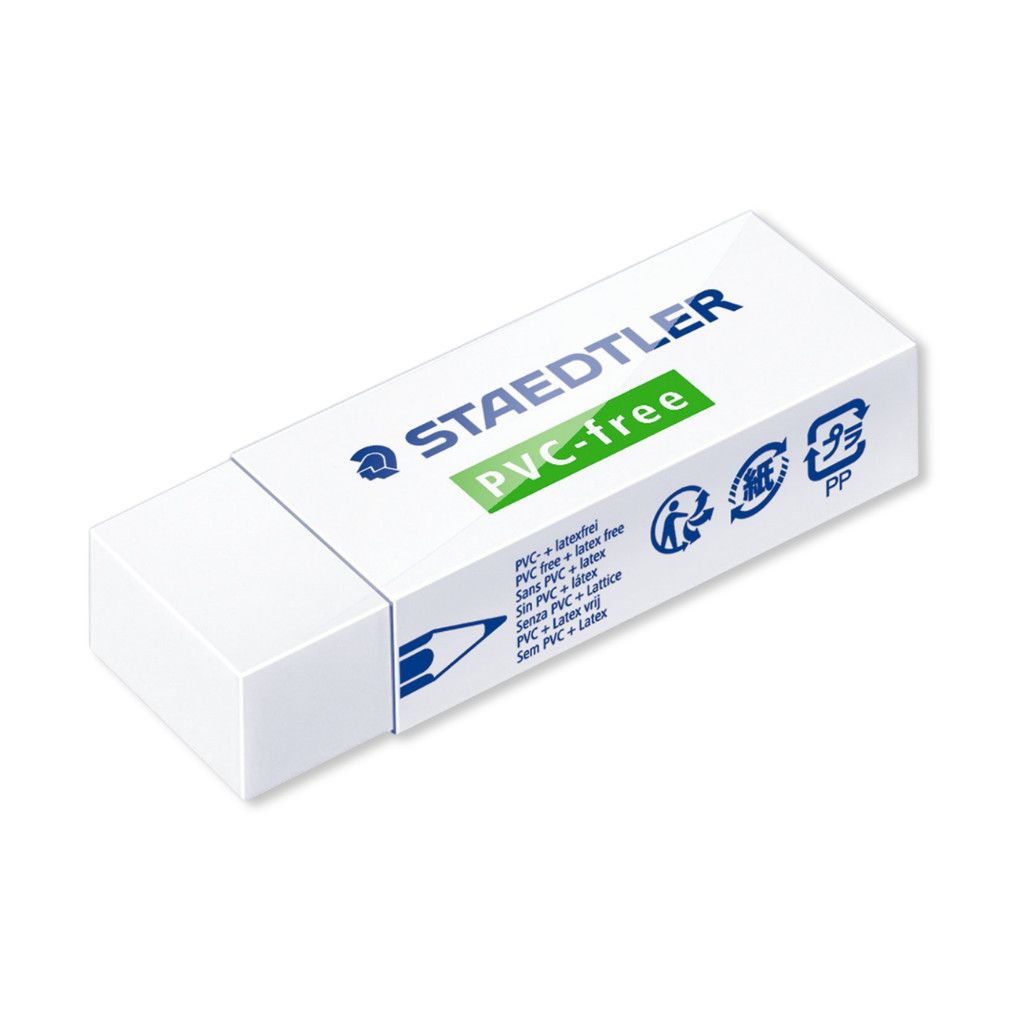 Eraser Staedtler PVC Free White Small [525 B20]