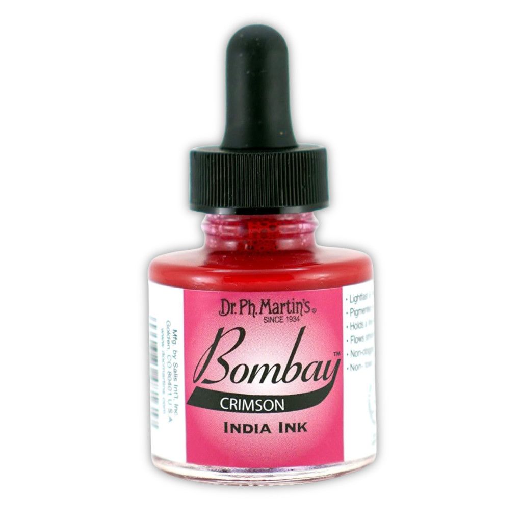 Dr.PH Martin's Bombay Inks Crimson