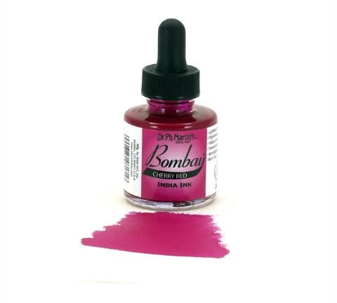 Dr.PH Martin's Bombay Inks Cherry Red