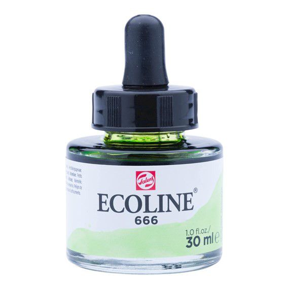 Ecoline Watercolor Liquid Pastel Green 30ml