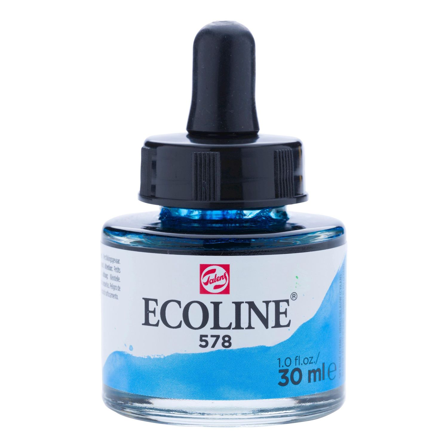 Ecoline Watercolor Liquid Sky Blue (Cyan) 30ml
