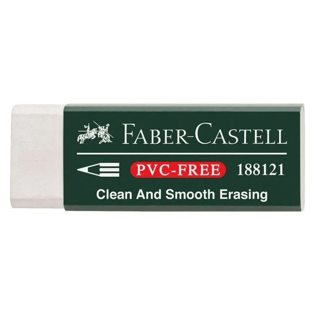 Eraser Faber Castell PVC-Free White Vinyl (7081 N)