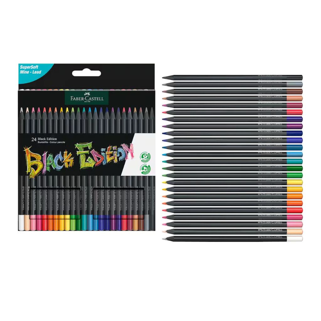 Faber Castell Black Edition 24 Colour Set