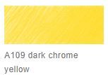 Faber Castell Pastel Pencil #109 Dark Chrome Yellow