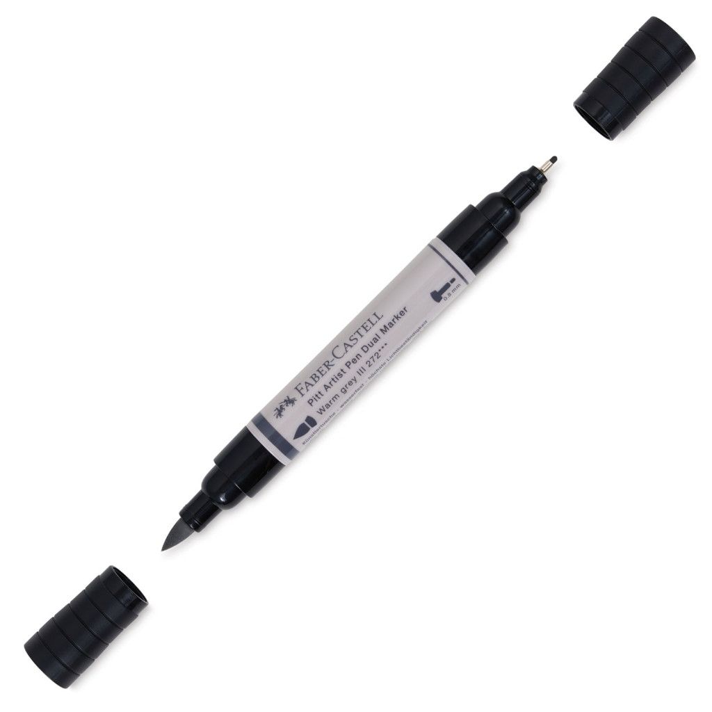Faber Castell Pitt Artist Pen Dual Marker Warm Grey III 272