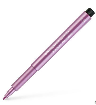 Faber Castell Pitt Pen Ruby Metallic 290