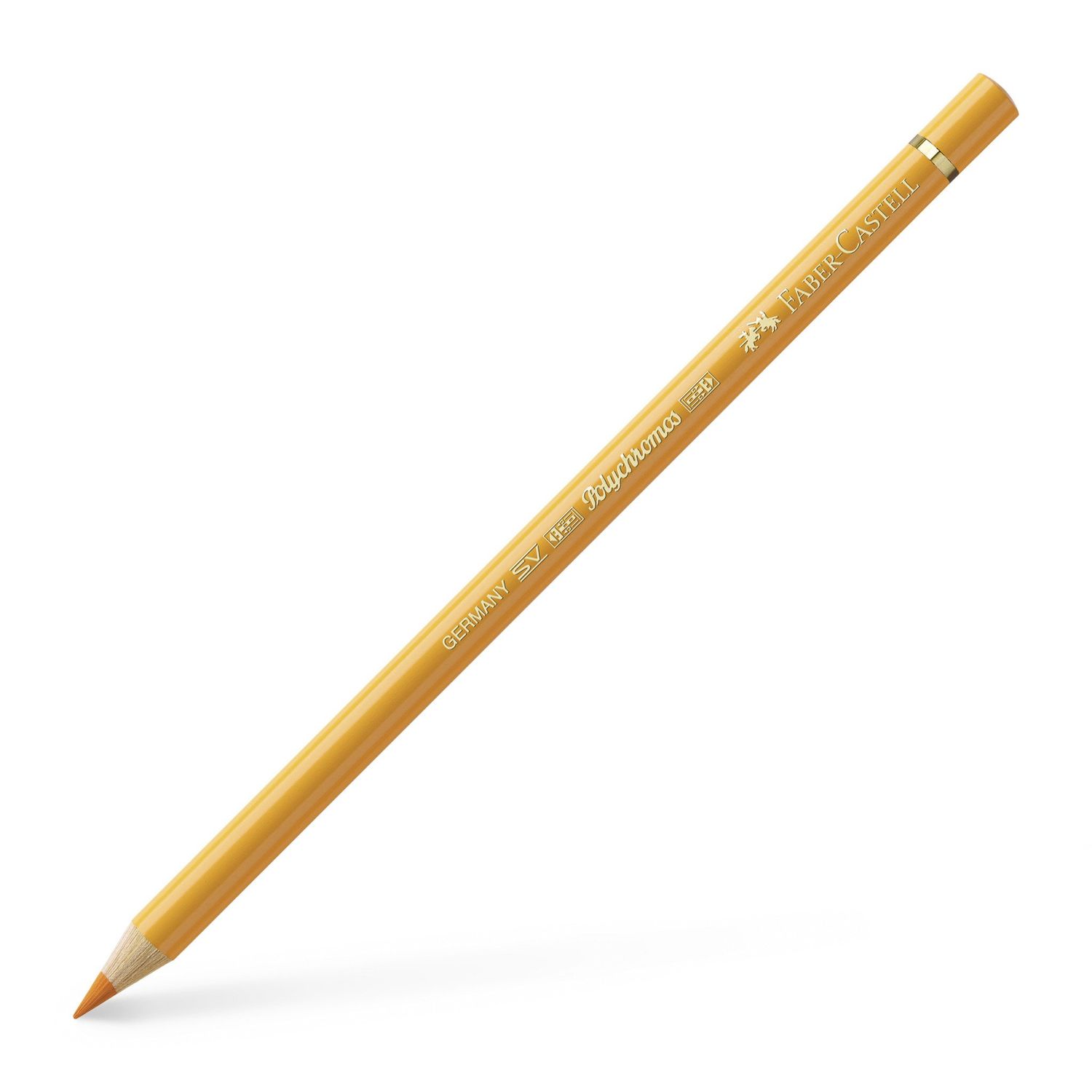 Faber Castell Polychromos Pencil Dark Chrome Yellow