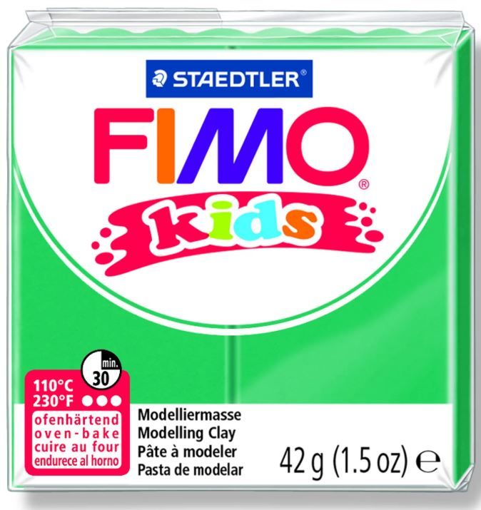 Fimo Kids Modelling Clay 42g Green_DISC