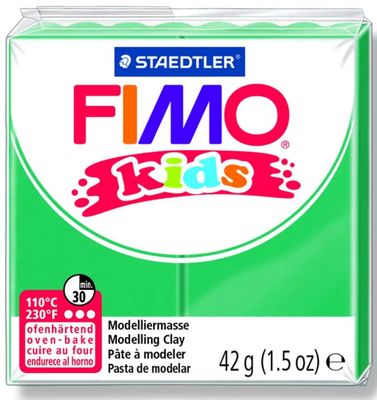 Fimo Kids Modelling Clay 42g Green_DISC