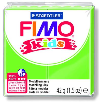 Fimo Kids Modelling Clay 42g Lime_DISC