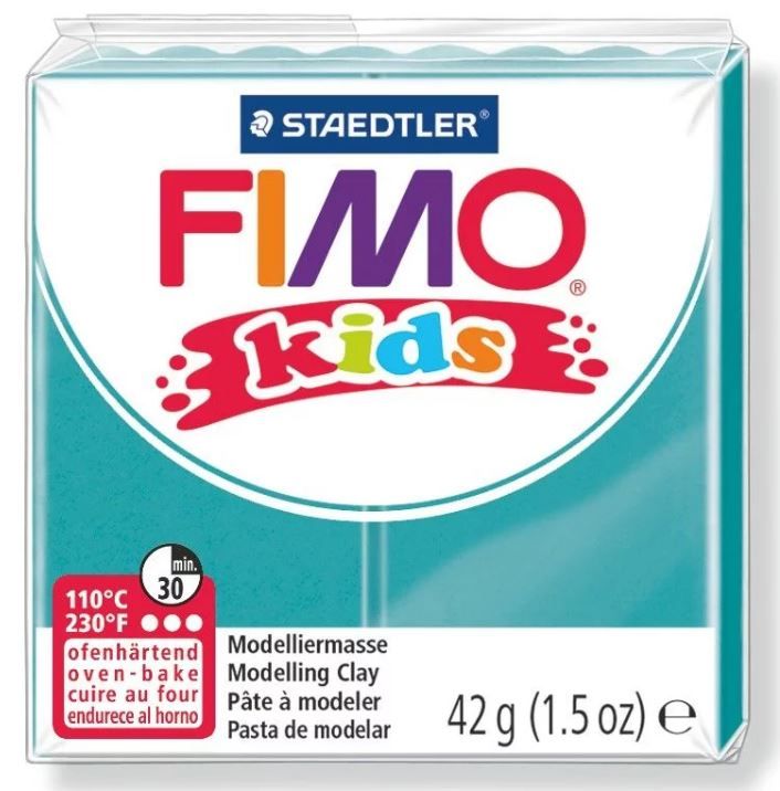 Fimo Kids Modelling Clay 42g Turquoise_DISC