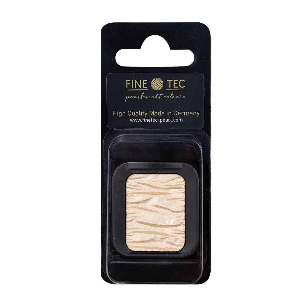 Finetec Watercolour Pan Pearlescent Champagne Silver **ND**