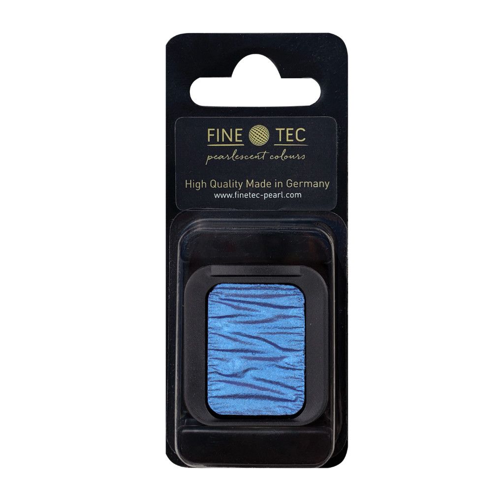 Finetec Watercolour Pan Pearlescent Sapphire Blue **ND**