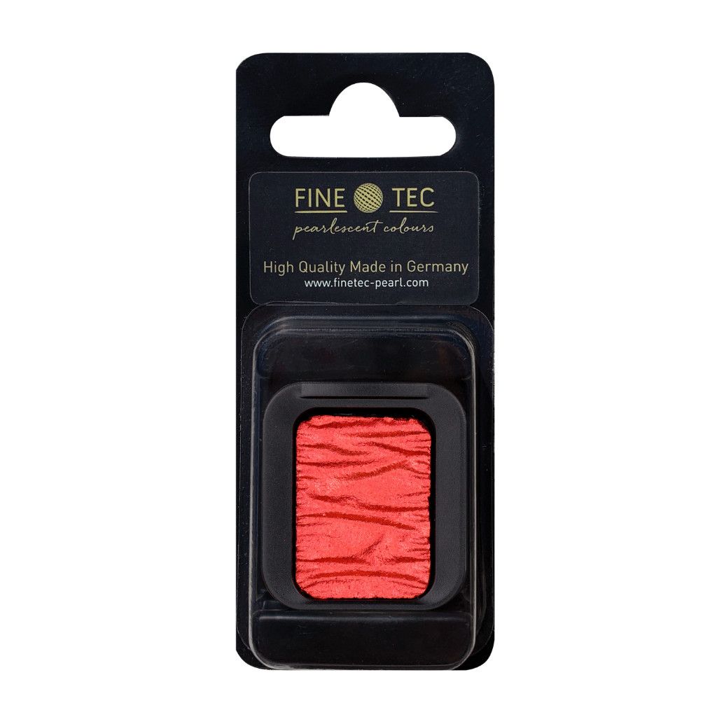 Finetec Watercolour Pan Pearlescent Tangelo **ND**