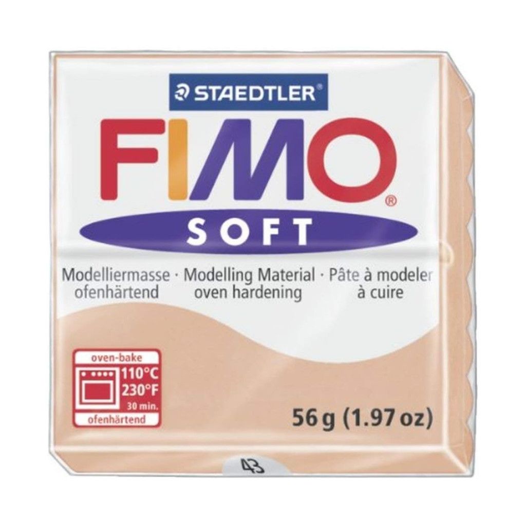 Fimo Soft Modelling Clay 2oz. Flesh Light