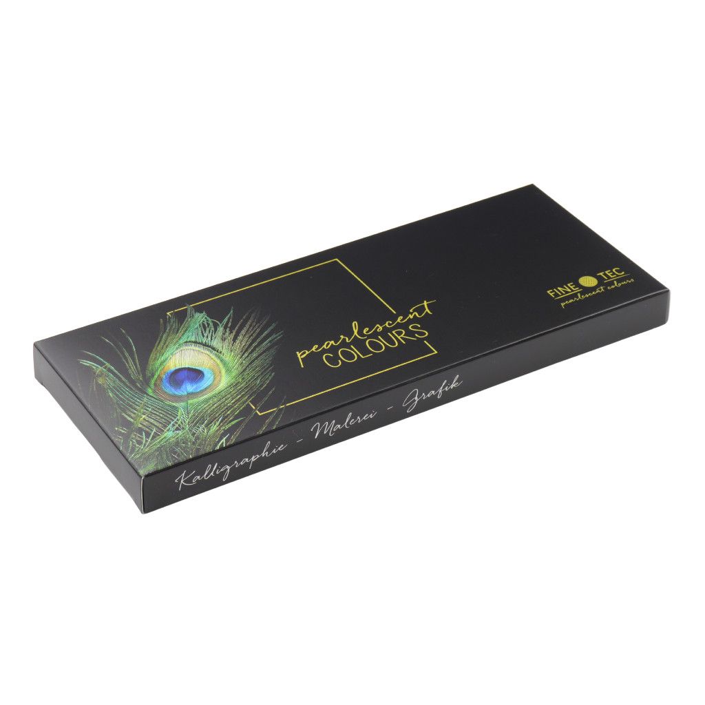 Finetec Artist Watercolours 12-Color Set Pearl Rainbow