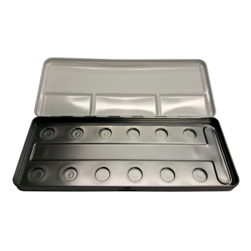 Finetec Artist Watercolours 12-Color Empty Pan