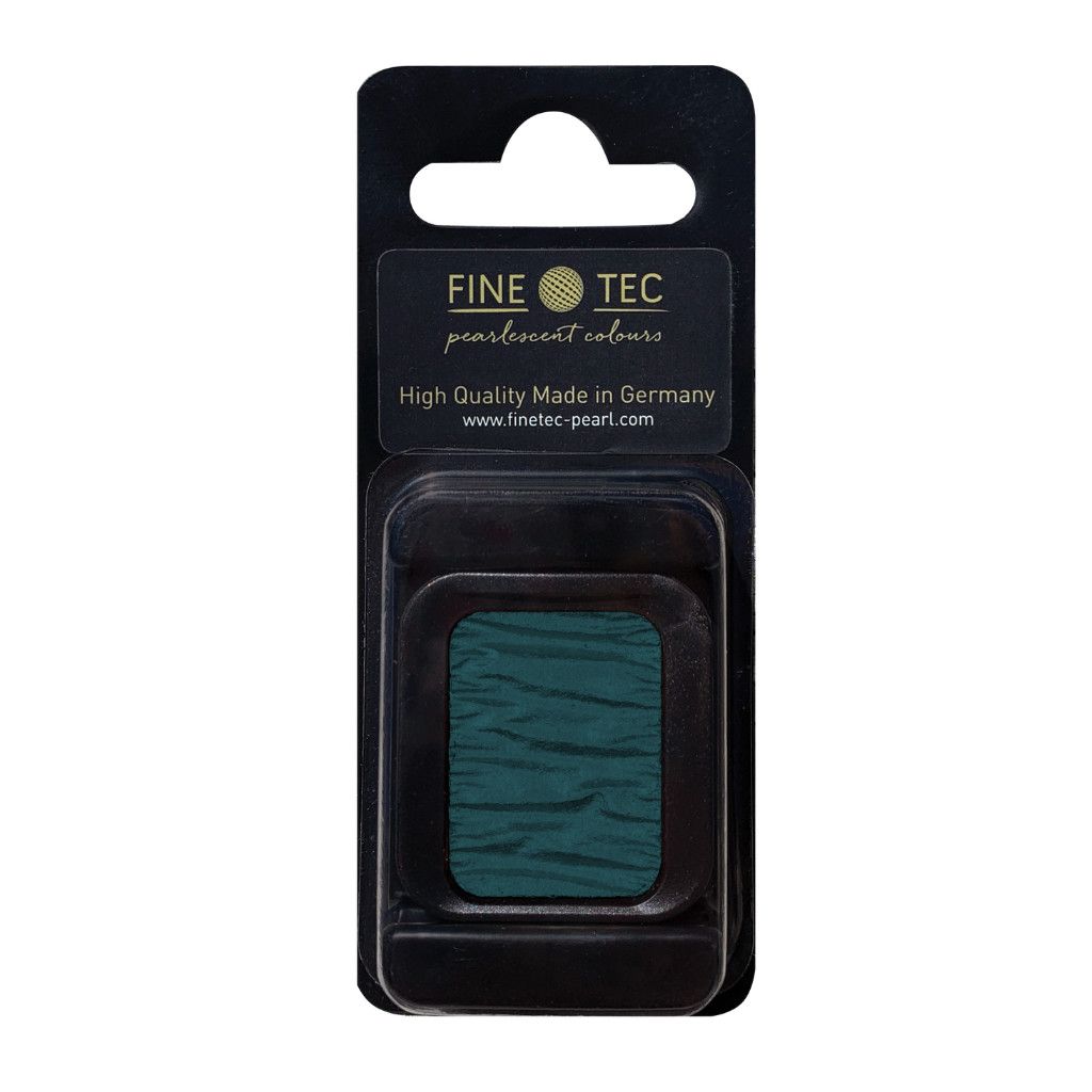 Finetec Watercolour Pan Pearlescent Dark Teal **ND**