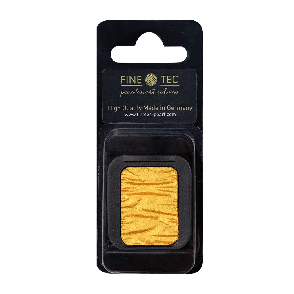 Finetec Watercolour Pan Pearlescent Olympic Gold **ND**
