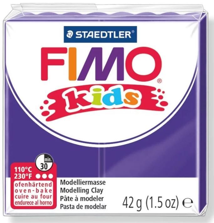 Fimo Kids Modelling Clay 42g Violet_DISC