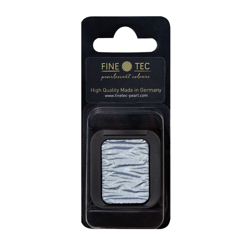 Finetec Watercolour Pan Pearlescent Blue Silver **ND**