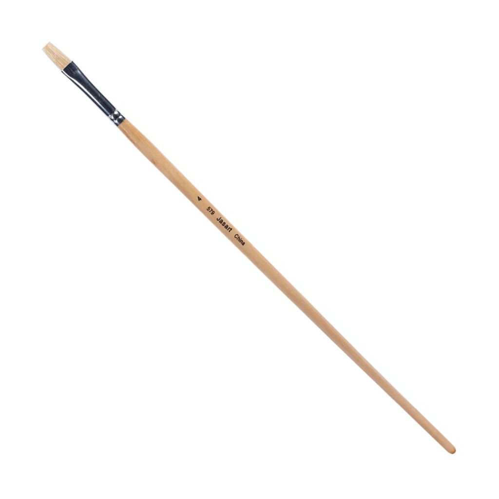 Brush 579-4 Hog Hair Flat