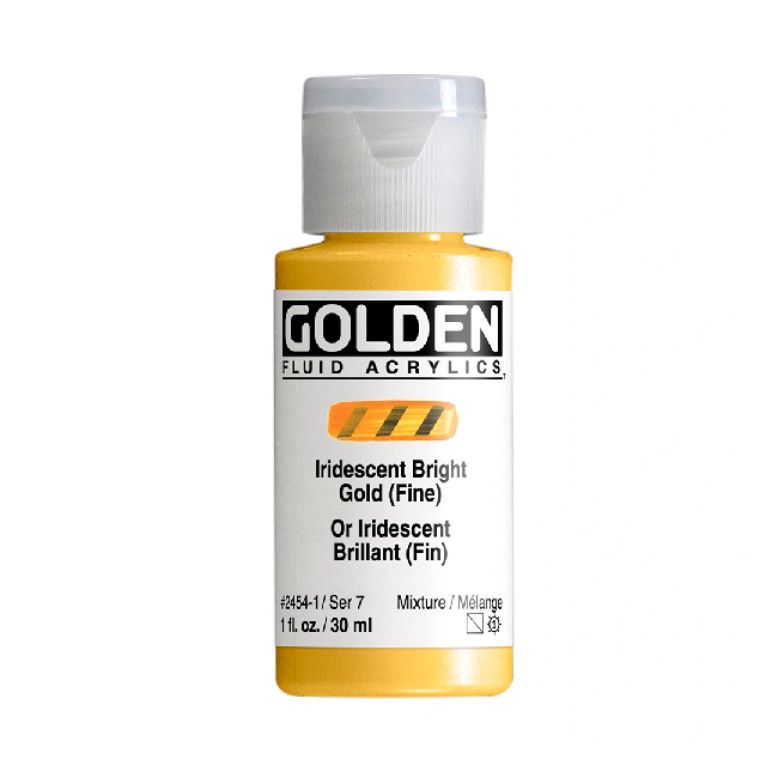 Golden Fluid 1oz. Irid Brite Gold Fine S7 **ND**