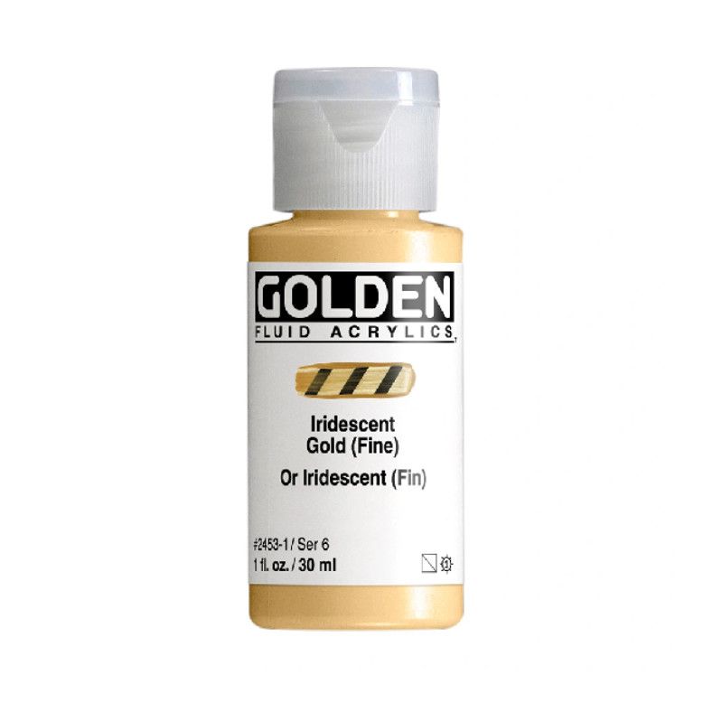 Golden Fluid 1oz. Irid Gold Fine S6 **ND**
