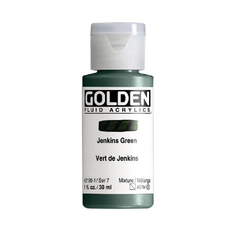 Golden Fluid 1oz. Jenkins Green S7 **ND**