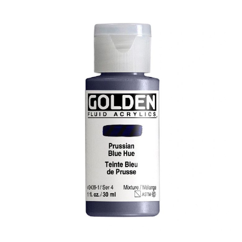 Golden Fluid 1oz. Prussian Blue Hue S4 **ND**