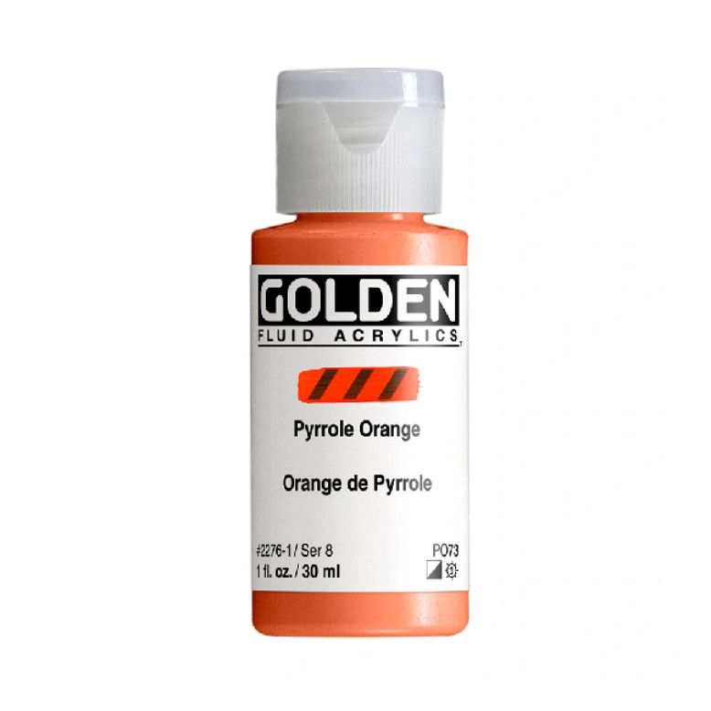 Golden Fluid 1oz. Pyrrole Orange S8 **ND**