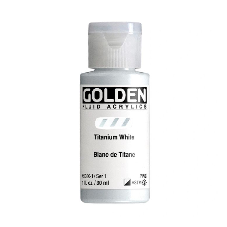 Golden Fluid 1oz. Titan White S1 **ND**