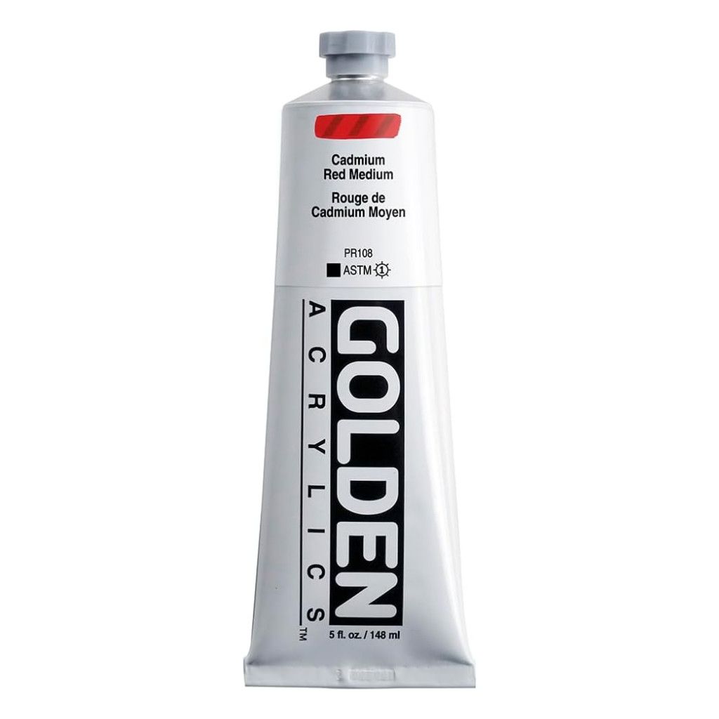 Golden Heavy Body 5oz. C.P. Cadmium Red Medium S9 **ND**