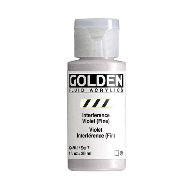 Golden Fluid 1oz. Interference Violet Fine S7 **ND**