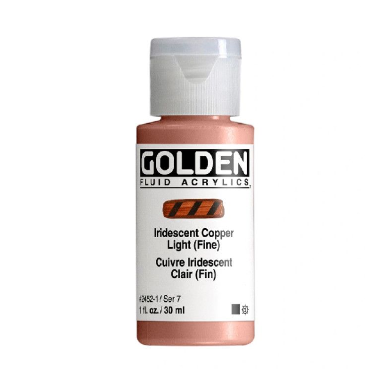 Golden Fluid 1oz. Irid Copper Lt Fine S7 **ND**