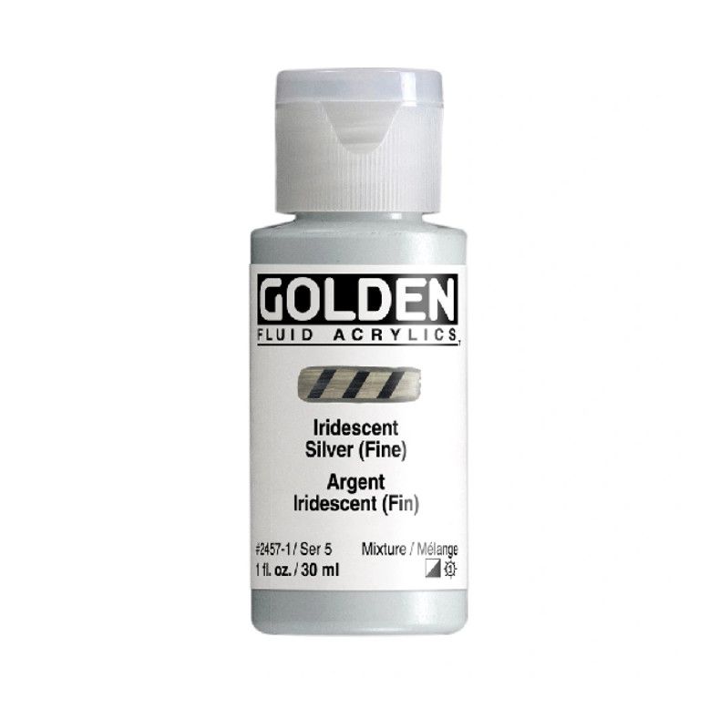 Golden Fluid 1oz. Irid Silver Fine S5 **ND**