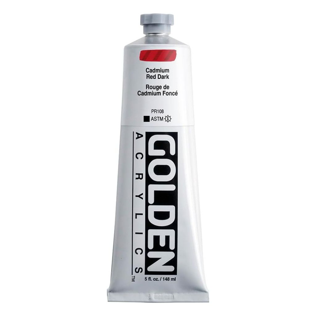 Golden Heavy Body 5oz. C.P. Cadmium Red Dark S9 **ND**