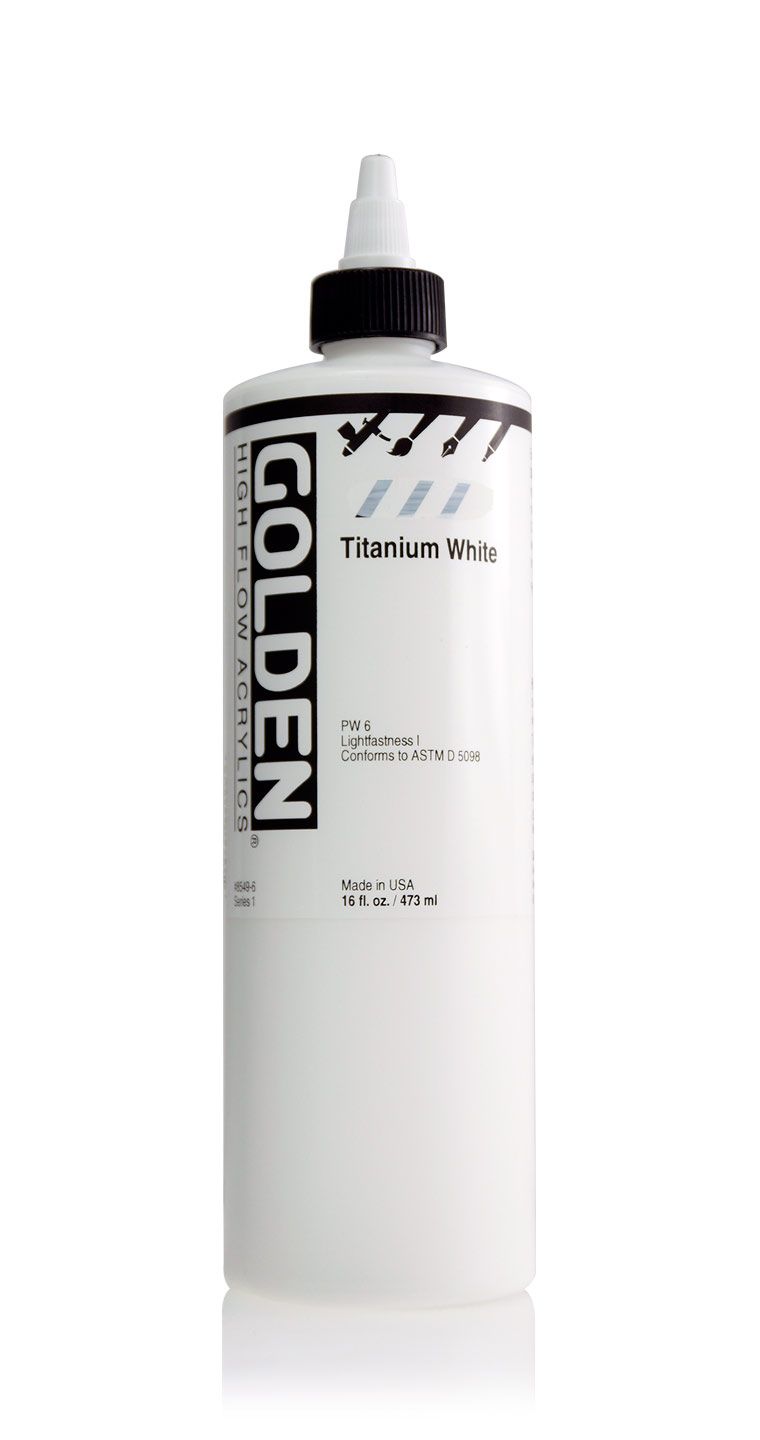 Golden High Flow 16oz. Titanium White **ND**
