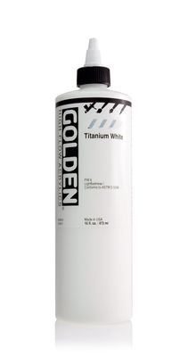 Golden High Flow 16oz. Titanium White **ND**