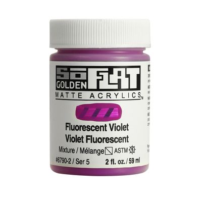 Golden So Flat 2oz. Fluorescent Violet S5 **ND**