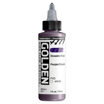Golden High Flow 4oz. Transparent Dioxazine Purple S1 **ND**