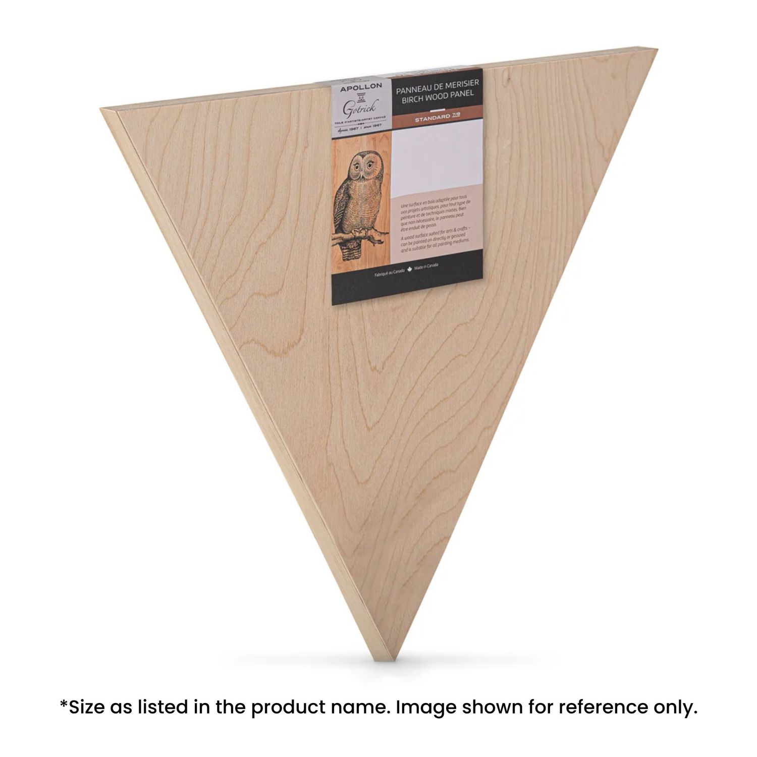 Gotrick CBRT Triangle Wood Panel 3/4" x 24"