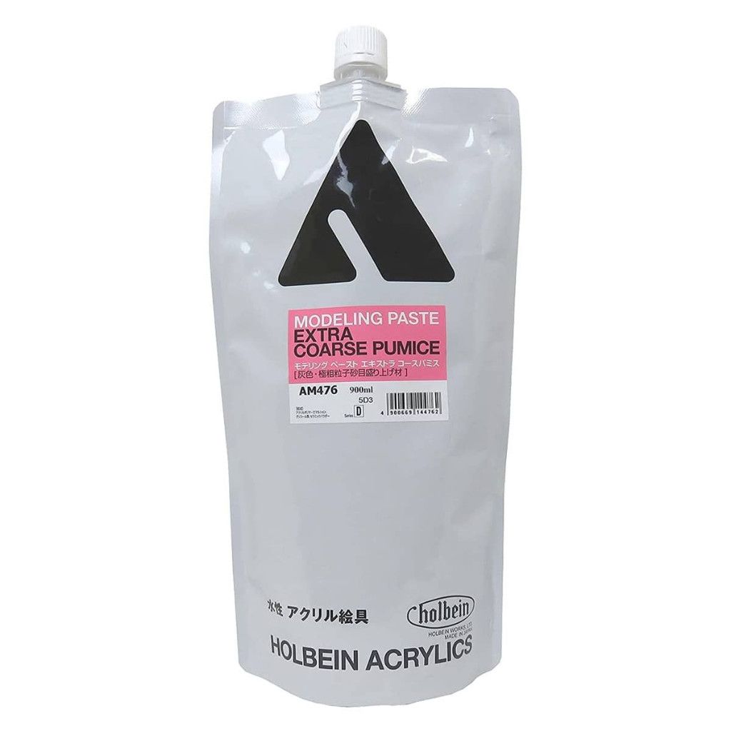 Holbein Medium Modeling Paste Extra Coarse Pumice 900ml